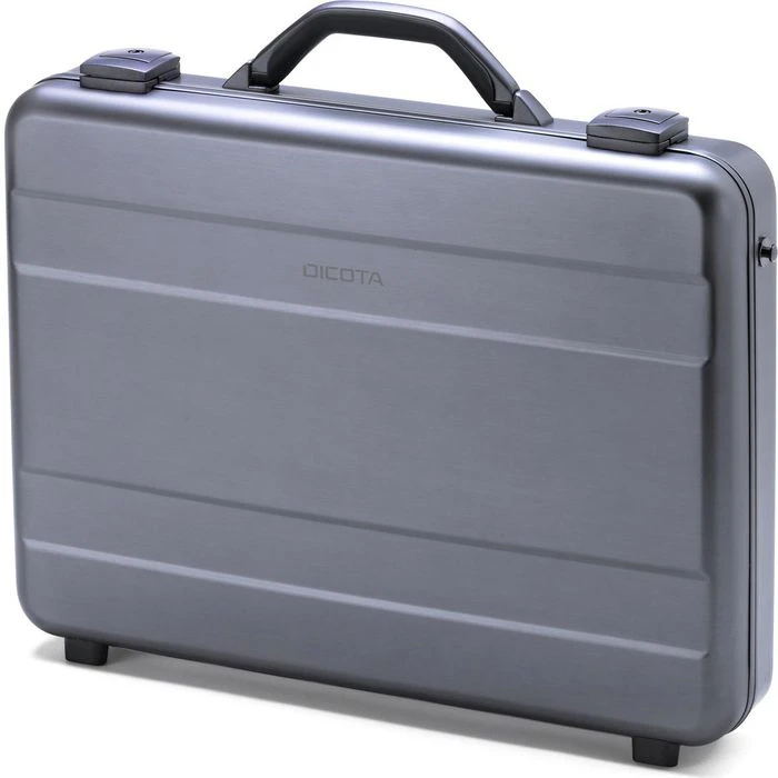 Dicota Laptoptasche Alu Briefcase, D30589, Bis 17,3 Zoll / 44 Cm Laptops, Aluminium – Bild 4