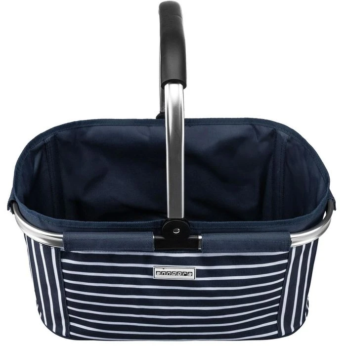 Anndora Einkaufskorb AHOI, Blau / Weiß, 48 X 30 X 25cm – Bild 3