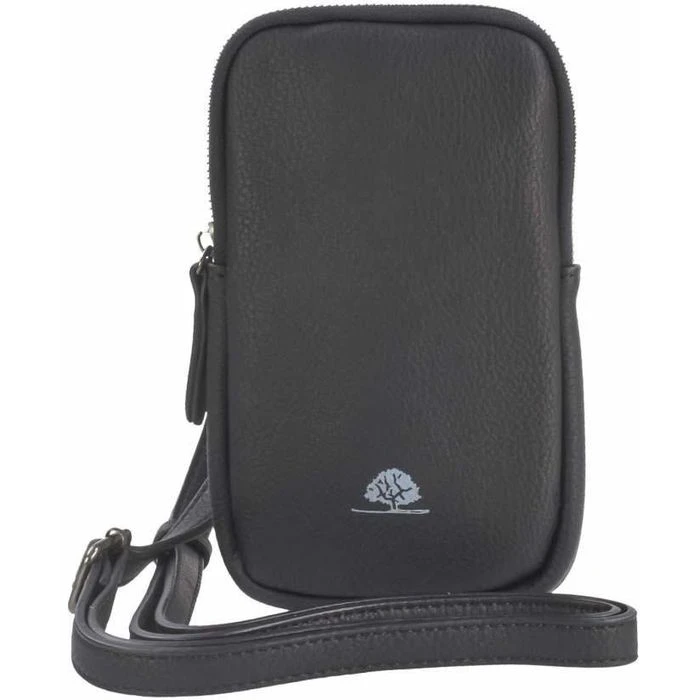 Greenburry Umhängetasche Madl Dasch Traudl, Damen, 5605-39, Kunstleder, 12 X 20 X 2,5cm, New Black