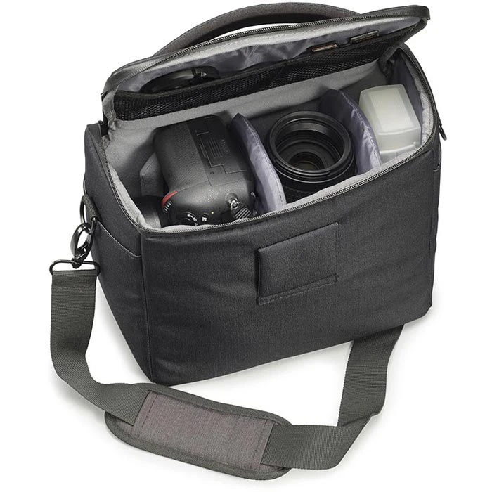 Cullmann Kameratasche Malaga Maxima 300, Polyester, Schultergurt, Wasserabweisend, Schwarz â Bild 2