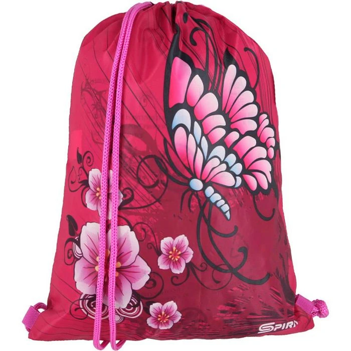 Spirit Schulranzen Cool Blume TTS 408838, Für Mädchen, Rot, 4-teiliges Set – Bild 7