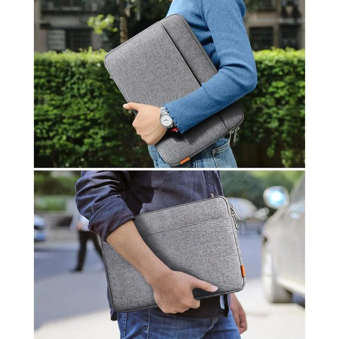 Inateck Laptophülle LB01005-13, Polyester, Grau, Bis 33,78 Cm / 13,3 Zoll – Bild 6