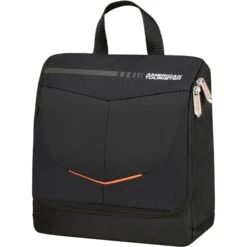 AmericanTourister Kulturbeutel Summerfunk, 7 Liter, Breite 25,5cm, Polyester, Schwarz