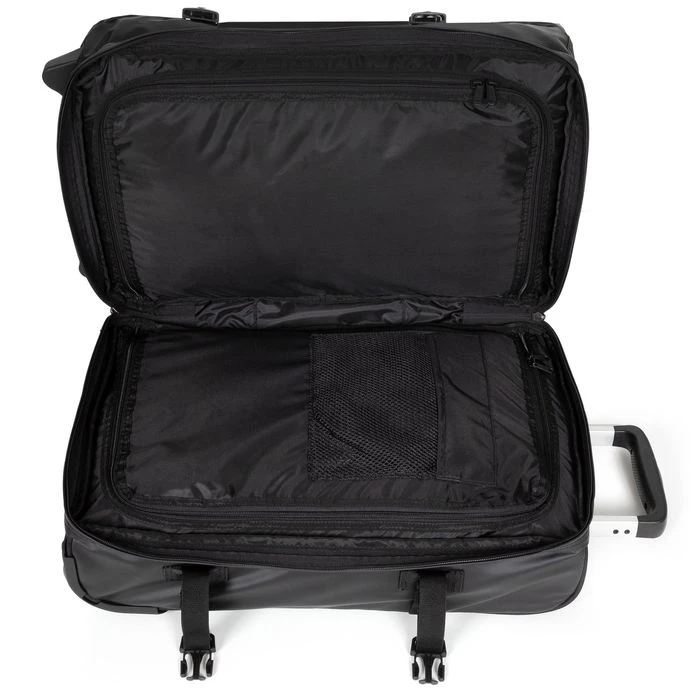 Eastpak Reisekoffer Transit'R S Tarp Weichschale, Trolley, 2 Rollen, Schwarz, 42L, 51cm, Größe S – Bild 2