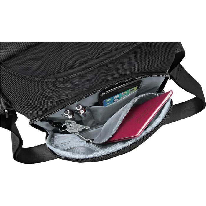 Wedo Umhängetasche 595601, Business, Polyester, 25 X 29,5 X 7,5 Cm, Schwarz – Bild 3